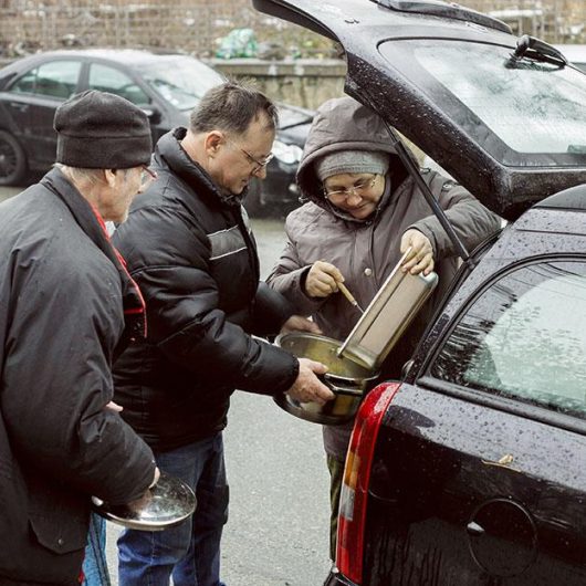 «Essen auf Rädern»-Tour